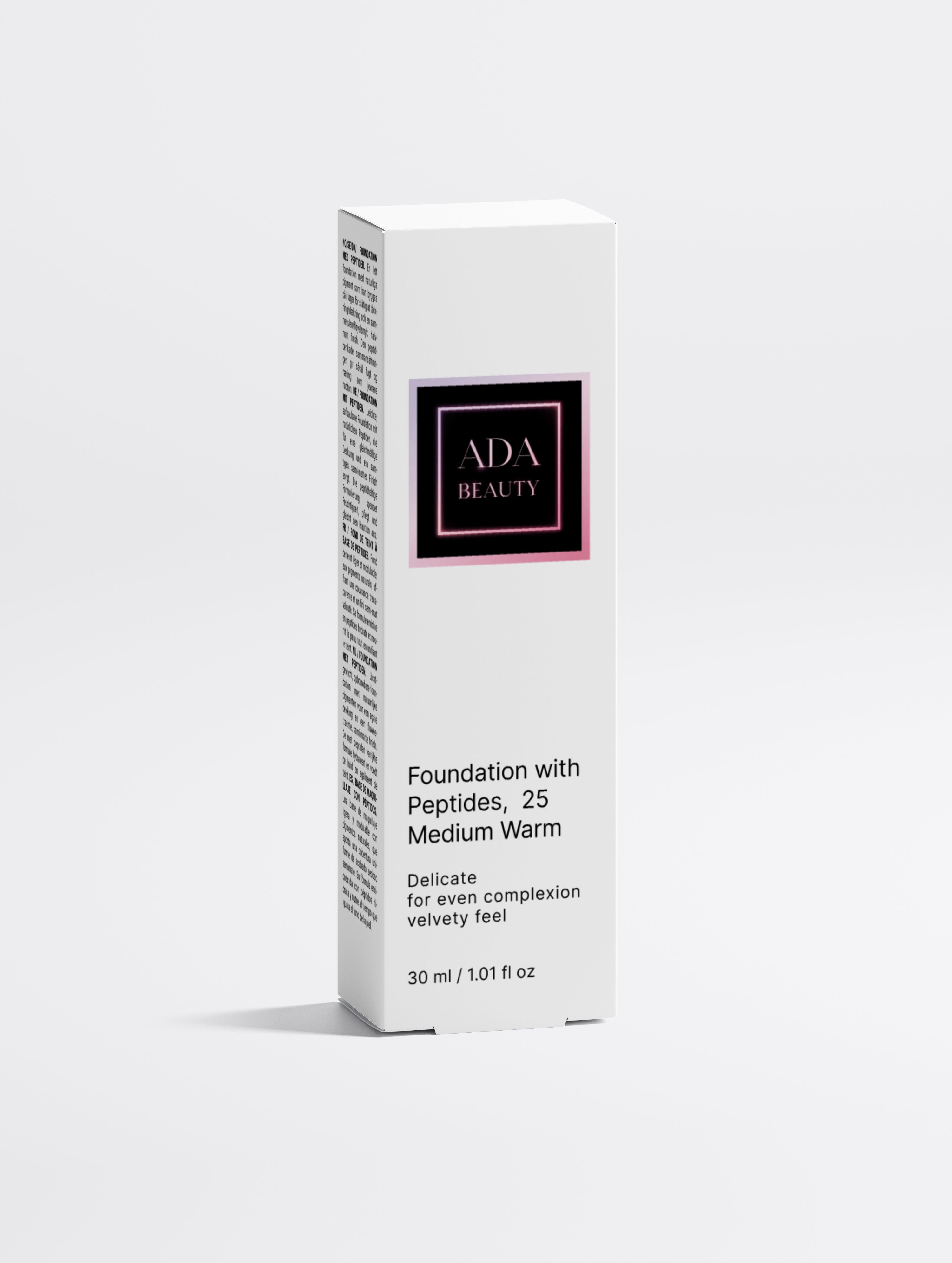 Foundation with Peptides,  25 Medium Warm