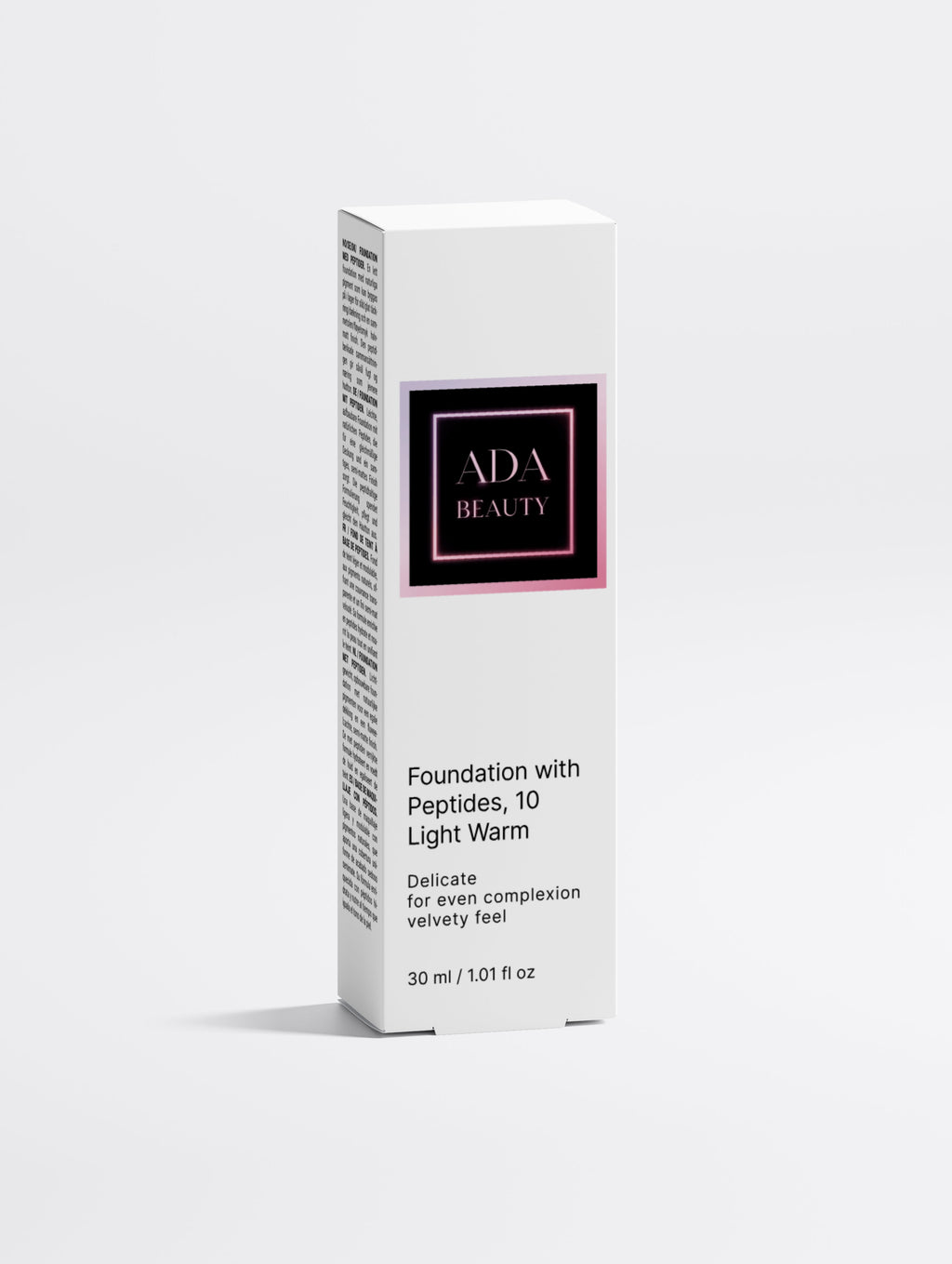 Foundation with Peptides, 10 Light Warm