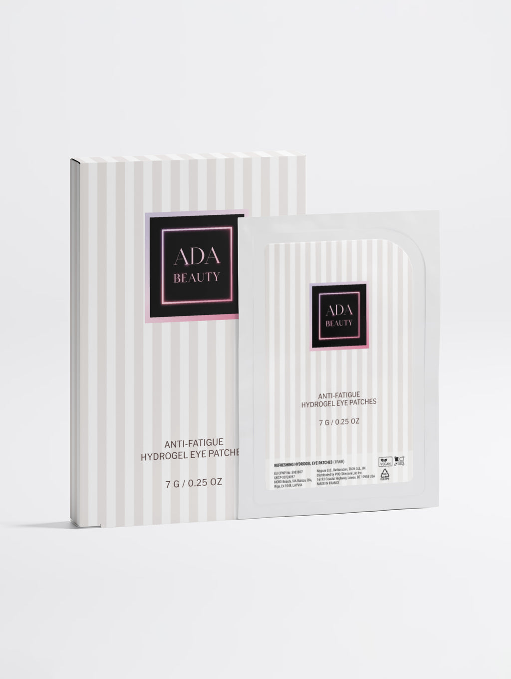 Anti-Fatigue Hydrogel Eye Patches