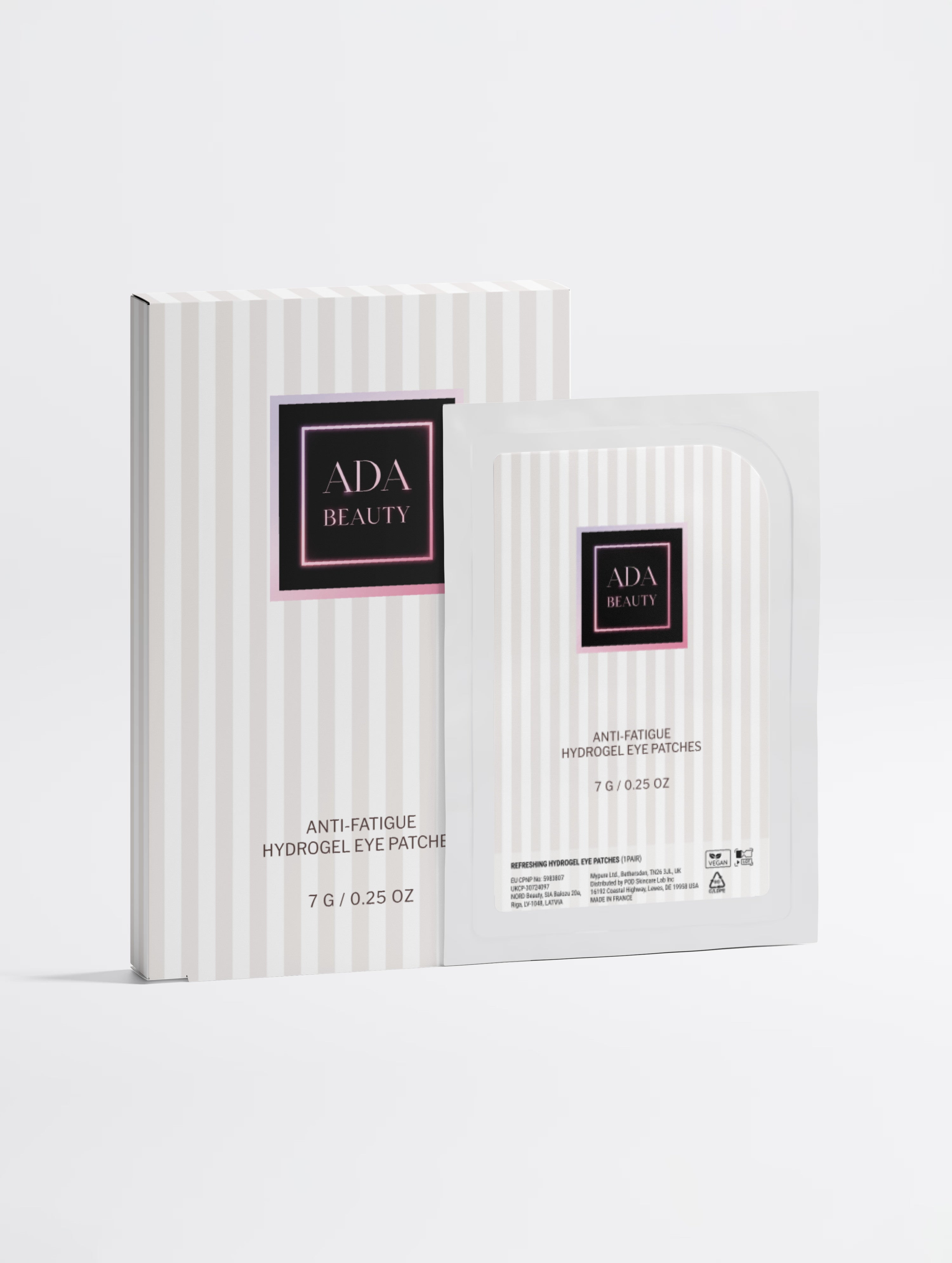 Anti-Fatigue Hydrogel Eye Patches