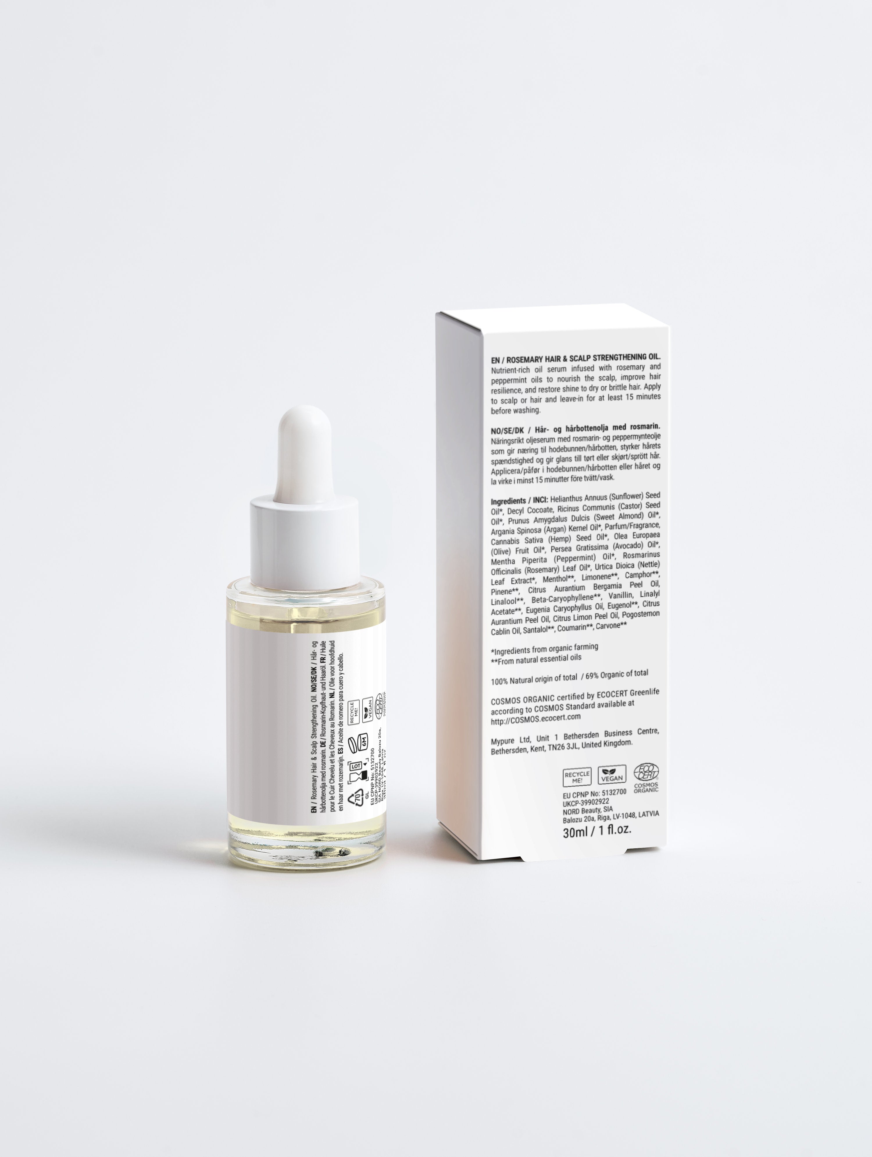 Rosemary Hair & Scalp Strengthening Oil