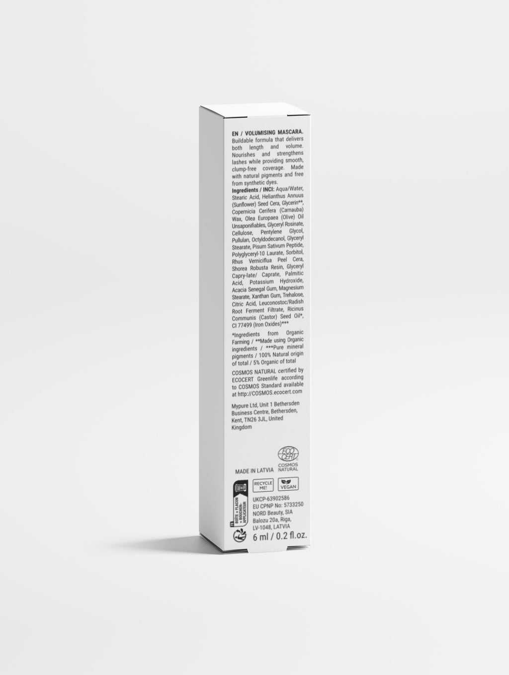 Lengthening & Volumising Mascara