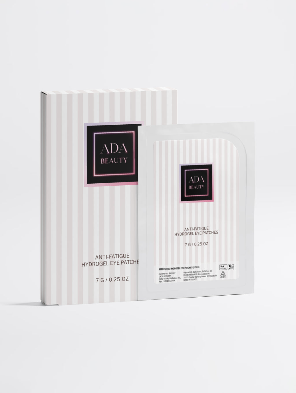 Anti-Fatigue Hydrogel Eye Patches